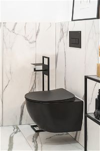 Vaschetta per wc, a parete, senza bordo - CDE_NZPW - Zdjęcie produktowe