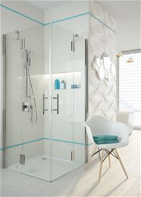 Acrylic shower tray, square, 90x90 cm - KTK_041B - Zdjęcie produktowe