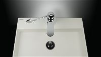 Granite washbasin, countertop - 500x400 mm - CQR_AU5S - Zdjęcie produktowe