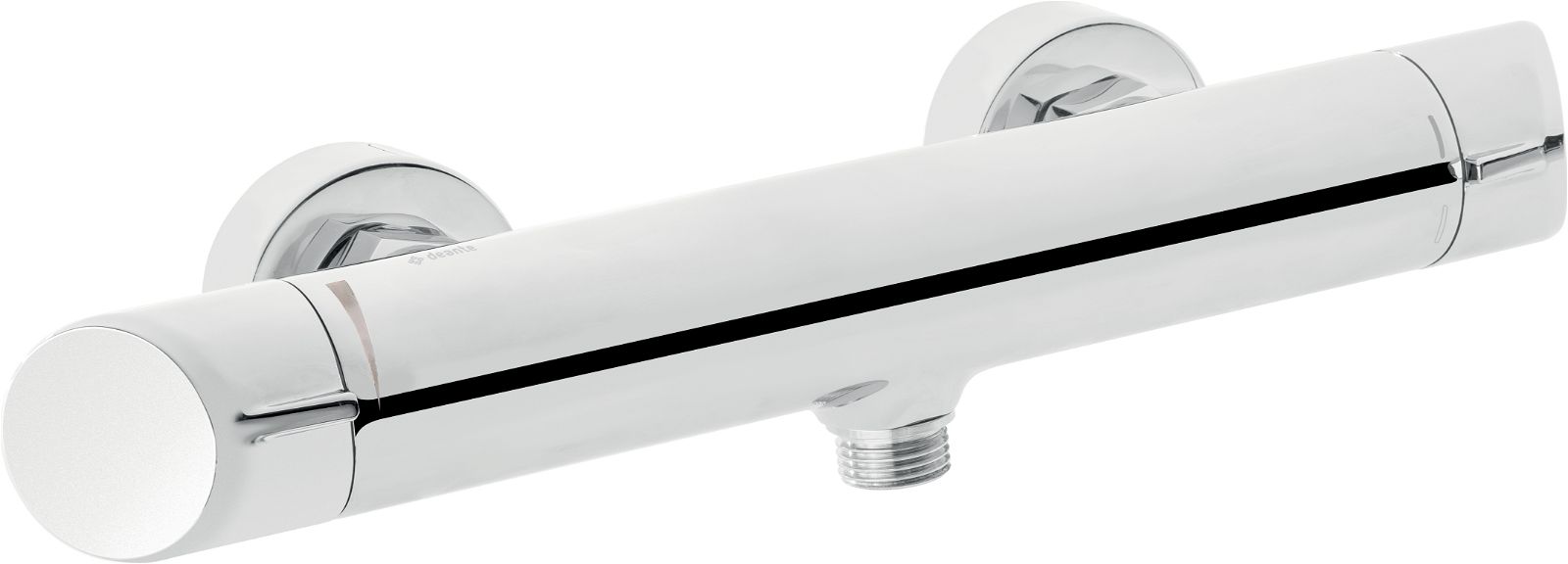Shower mixer, wall-mounted - BQA_040M - Główne zdjęcie produktowe