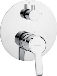 Shower mixer, concealed, with shower switch - BQA_044P - Główne zdjęcie produktowe