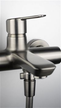 Bath mixer, wall-mounted - BQA_D10N - Zdjęcie produktowe