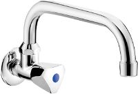 Washbasin tap, wall-mounted, for cold or mixed water - BEZ_050L - Główne zdjęcie produktowe