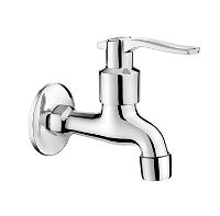 Washbasin tap, wall-mounted, for cold or mixed water - BEZ_122L - Zdjęcie produktowe