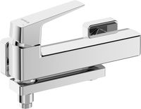 Bath mixer, wall-mounted - with foldable spout - BQL_012M - Zdjęcie produktowe