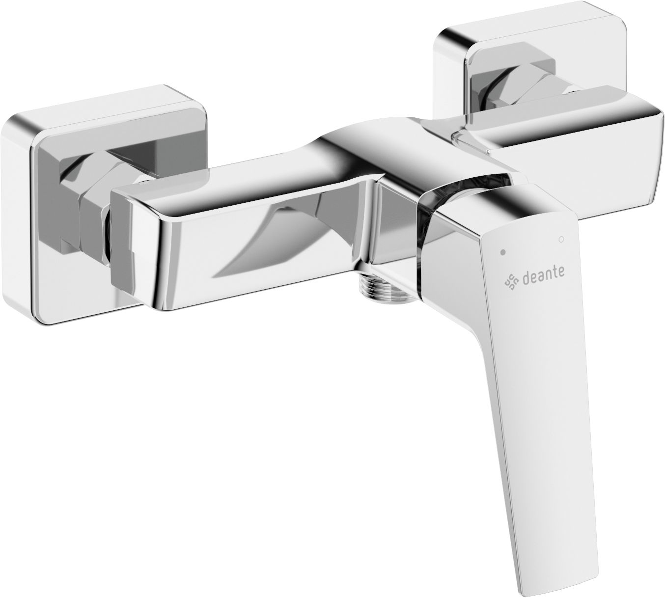 Shower mixer, wall-mounted - BQL_040M - Główne zdjęcie produktowe