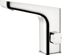 Washbasin tap, contactless, with temperature control - 4xAA - BQH_029R - Główne zdjęcie produktowe