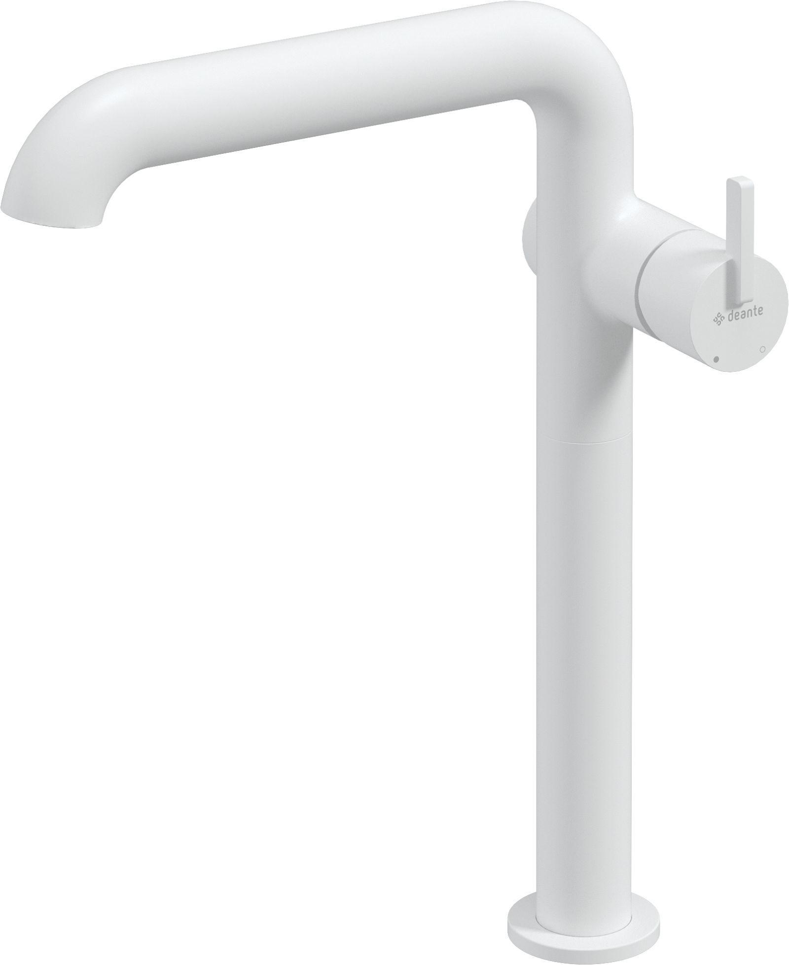 Washbasin tap, tall, with rectangular spout - BQS_A24K - Główne zdjęcie produktowe