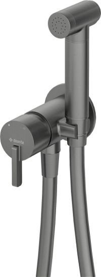 Bidet tap, concealed, with bidetta hand shower - BQS_D34M - Główne zdjęcie produktowe
