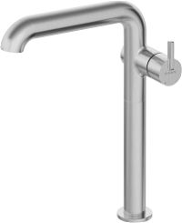 Washbasin tap, tall, with rectangular spout - BQS_F24K - Główne zdjęcie produktowe