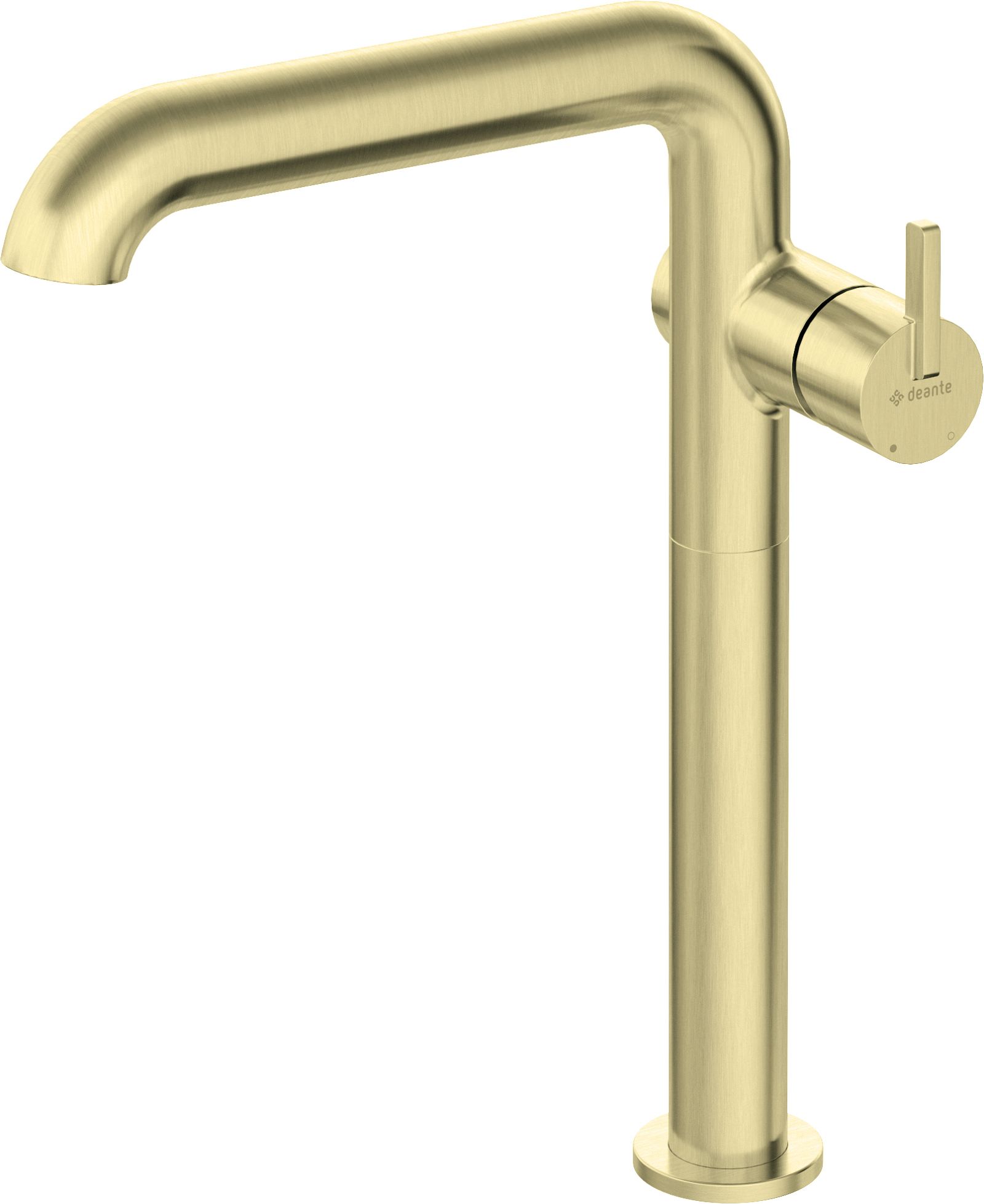 Washbasin tap, tall, with rectangular spout - BQS_R24K - Główne zdjęcie produktowe