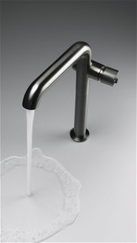 Washbasin tap, tall, with rectangular spout - BQS_D24K - Zdjęcie produktowe