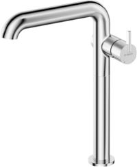 Washbasin tap, tall, with rectangular spout - BQS_024K - Główne zdjęcie produktowe