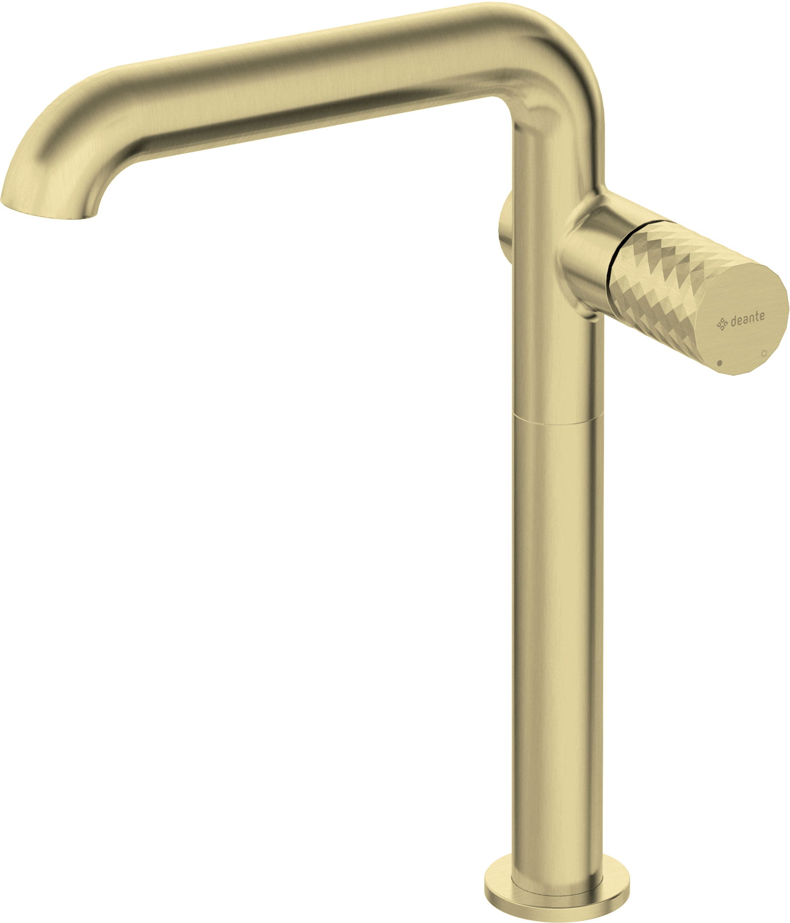 Washbasin tap, tall, with rectangular spout - BHS_R24K - Główne zdjęcie produktowe