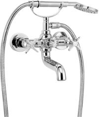 Bath mixer, with shower set - BQT_011D - Główne zdjęcie produktowe
