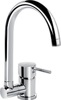 Kitchen tap, with foldable spout - BCA_061M - Główne zdjęcie produktowe