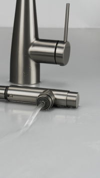 Kitchen tap, with water filter connection, with pull-out spout - BRE_D75M - Zdjęcie produktowe