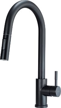 Kitchen tap, with pull-out spout - 2 stream types - BBM_N72M - Główne zdjęcie produktowe
