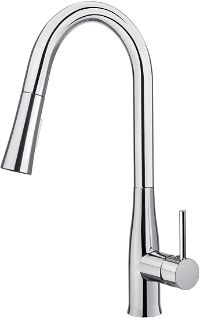 Kitchen tap, with pull-out spout - 2 stream types - BDH_072M - Główne zdjęcie produktowe