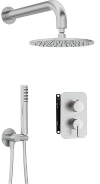 Concealed shower set, with mixer BOX - with a shower head - BXYYFQSM - Główne zdjęcie produktowe