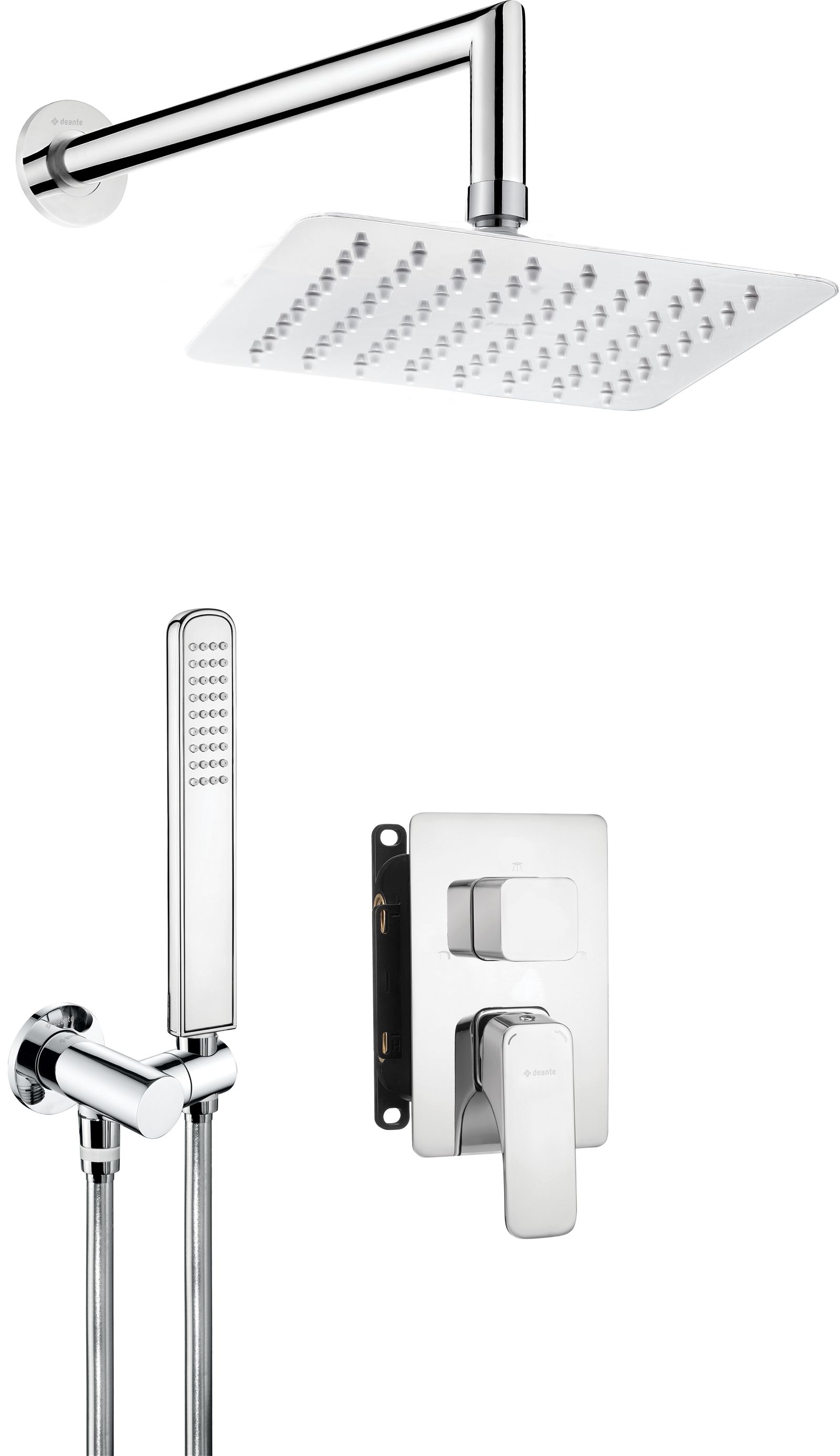 Zestaw prysznicowy podtynkowy z BOXem mieszaczowym - BXYZ0QHM - Główne zdjęcie produktowe