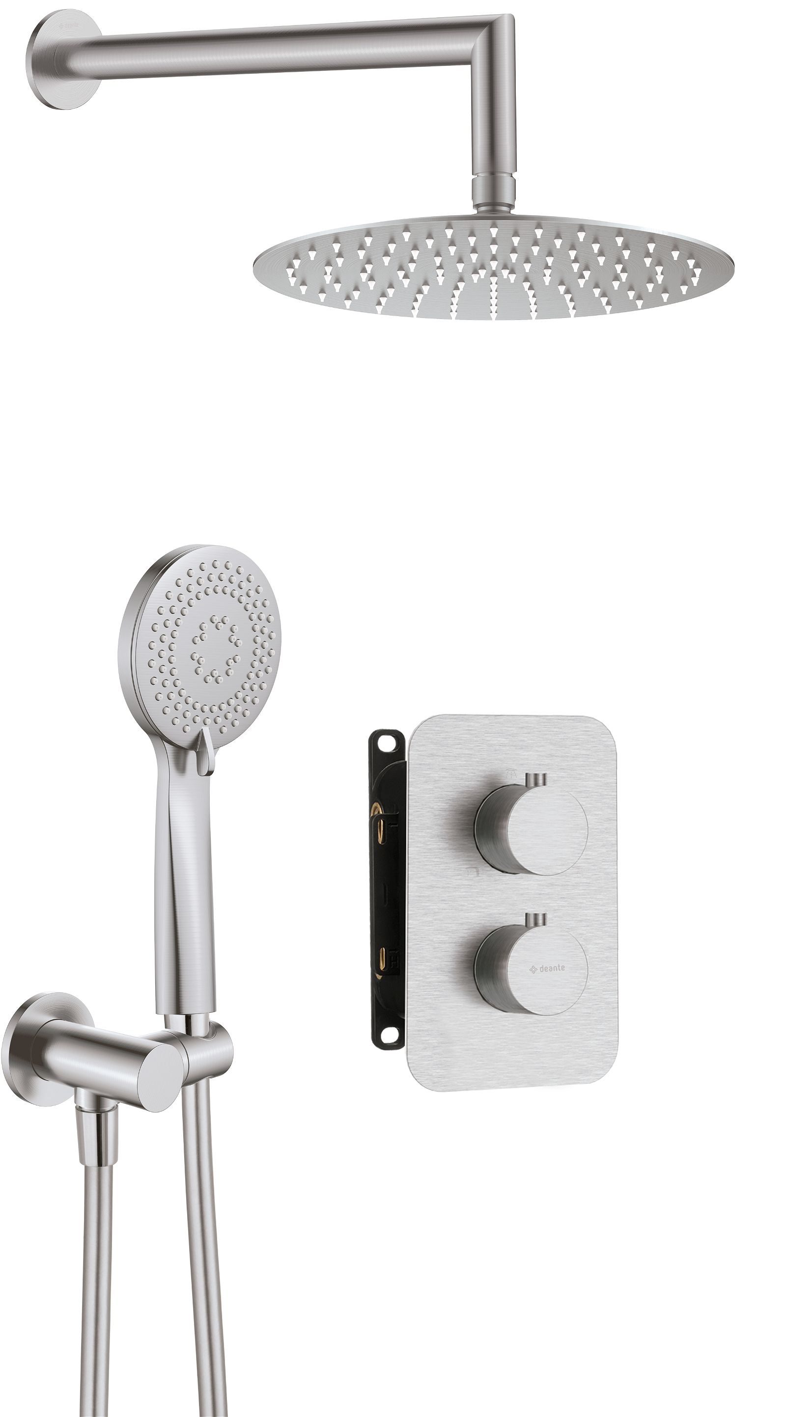 Zestaw prysznicowy podtynkowy z BOXem termostatycznym - BXYZFEBT - Główne zdjęcie produktowe