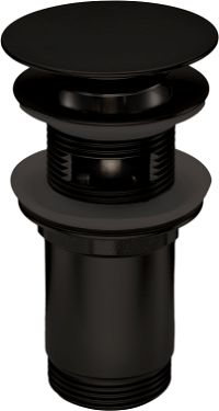 Plug for sink, or bidet, with metal sleeve - universal - NHC_N10U - Główne zdjęcie produktowe