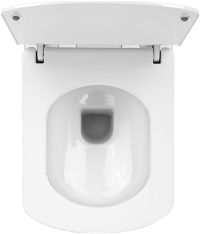 Toilet bowl, with seat, rimless - CDZD6ZPW - Zdjęcie produktowe