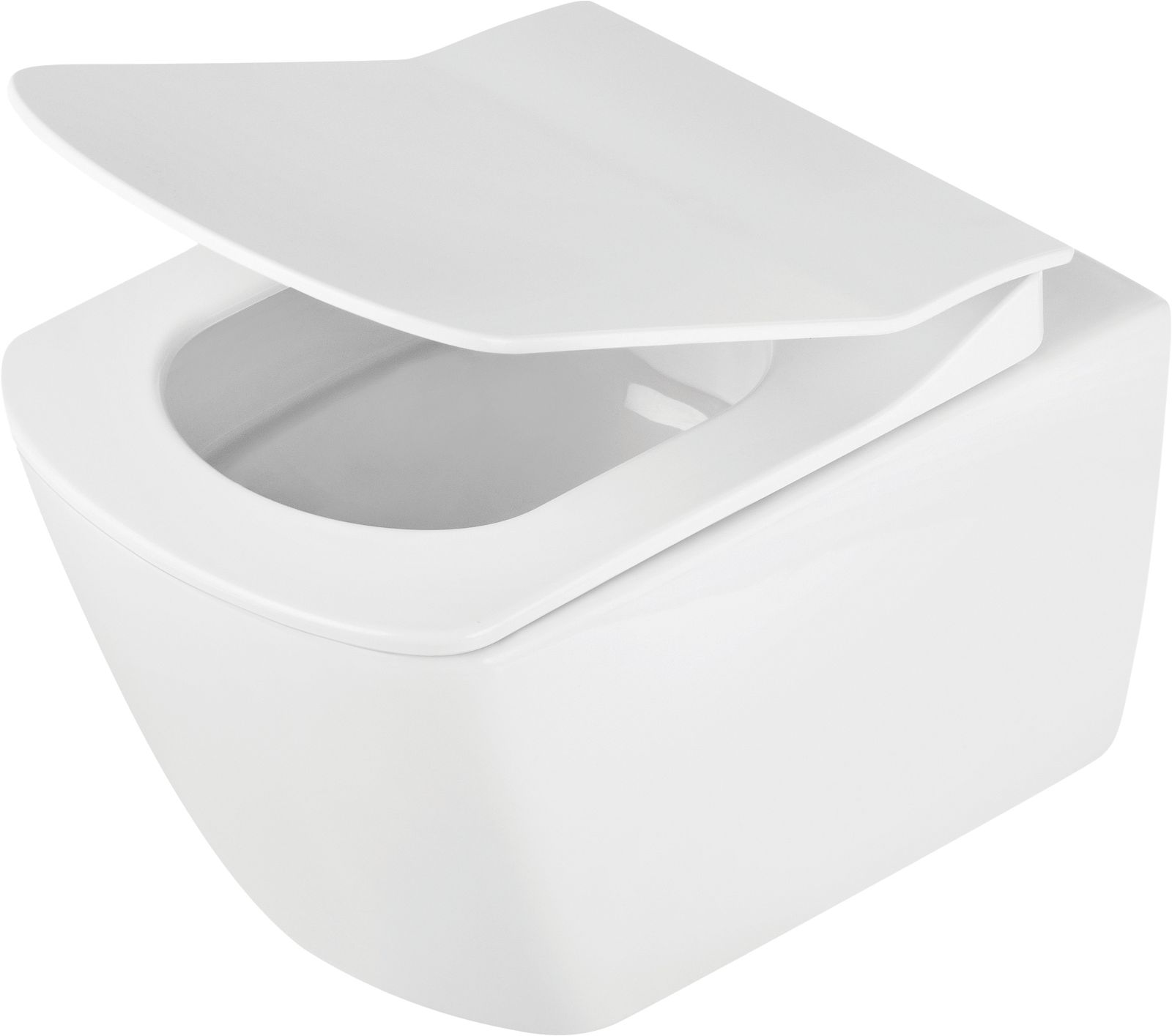 Toilet bowl, wall-mounted, rimless - CDZ_6ZPW - Główne zdjęcie produktowe