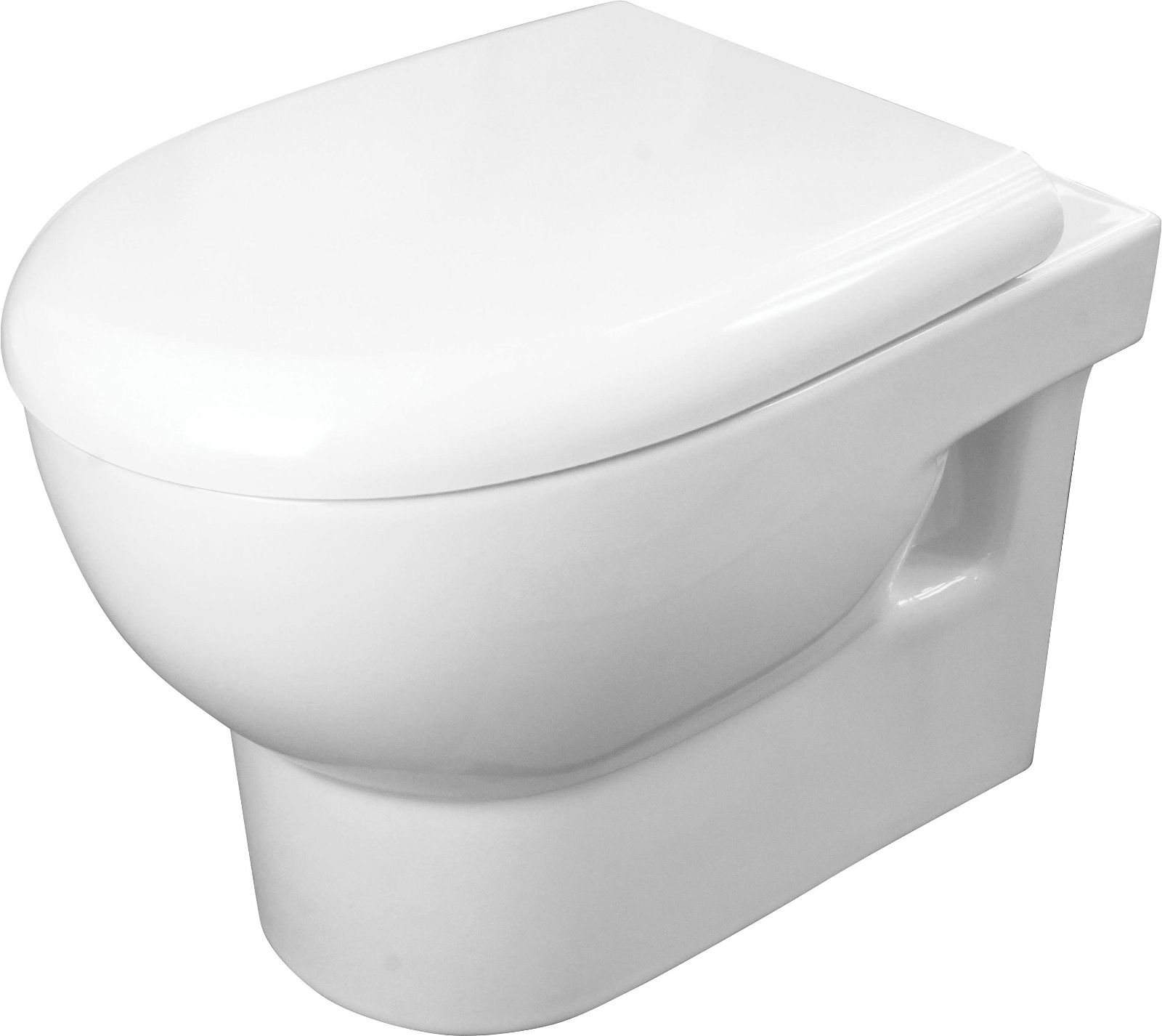 Miska WC z deską bezkołnierzowa - CDAD6ZPW - Główne zdjęcie produktowe