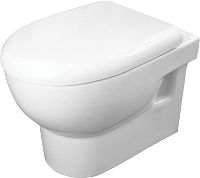 WC-csésze, ülőkével, perem nélküli - CDAD6ZPW - Główne zdjęcie produktowe