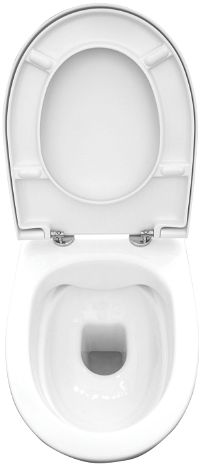 Vas de WC, cu capac, fără bordură - CDAD6ZPW - Zdjęcie produktowe