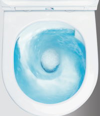 Toilet bowl, close-coupled, rimless - CDJD6RPS - Zdjęcie produktowe