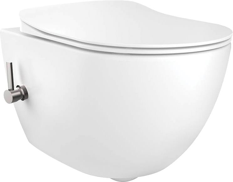 Toilet bowl, with bidet function - with mixer tap - CBP_6WPW - Główne zdjęcie produktowe