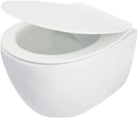 WC školjka, s sedežem, brezroben - CDLD6ZPW - Główne zdjęcie produktowe
