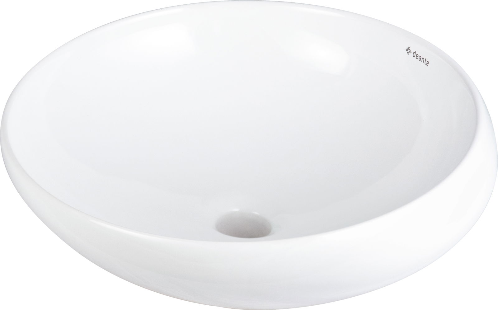 Ceramic washbasin, countertop, asymmetrical - CGA_6U42 - Główne zdjęcie produktowe