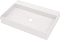 Granite washbasin, countertop - 60x40 cm - CQR_AU6S - Główne zdjęcie produktowe