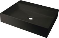 Granite washbasin, countertop - 500x400 mm - CQR_NU5S - Główne zdjęcie produktowe