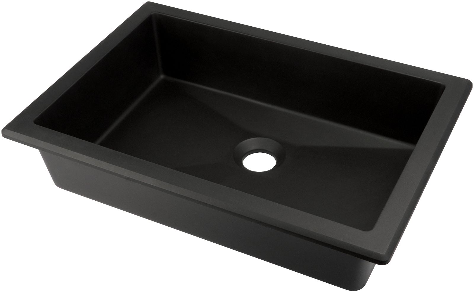 Granite washbasin, undermount/inset - CQR_NU5U - Główne zdjęcie produktowe