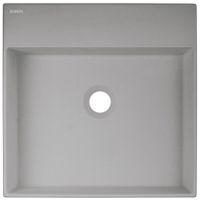 Granite washbasin, countertop - 400x400 mm - CQR_SU4S - Zdjęcie produktowe