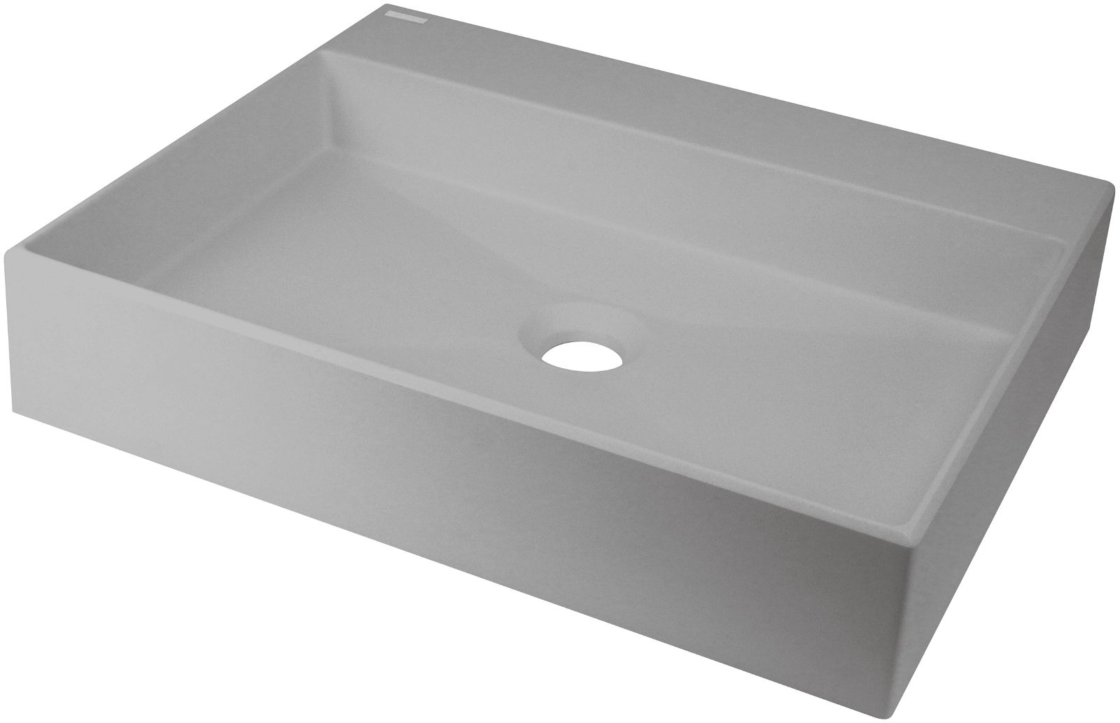 Granite washbasin, countertop - 500x400 mm - CQR_SU5S - Główne zdjęcie produktowe