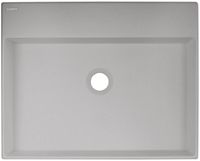 Granite washbasin, countertop - 500x400 mm - CQR_SU5S - Zdjęcie produktowe