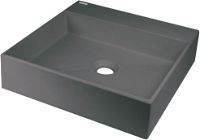 Granite washbasin, countertop - 400x400 mm - CQR_TU4S - Główne zdjęcie produktowe