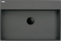 Umywalka granitowa nablatowa - 60x40 cm - CQR_TU6S - Zdjęcie produktowe
