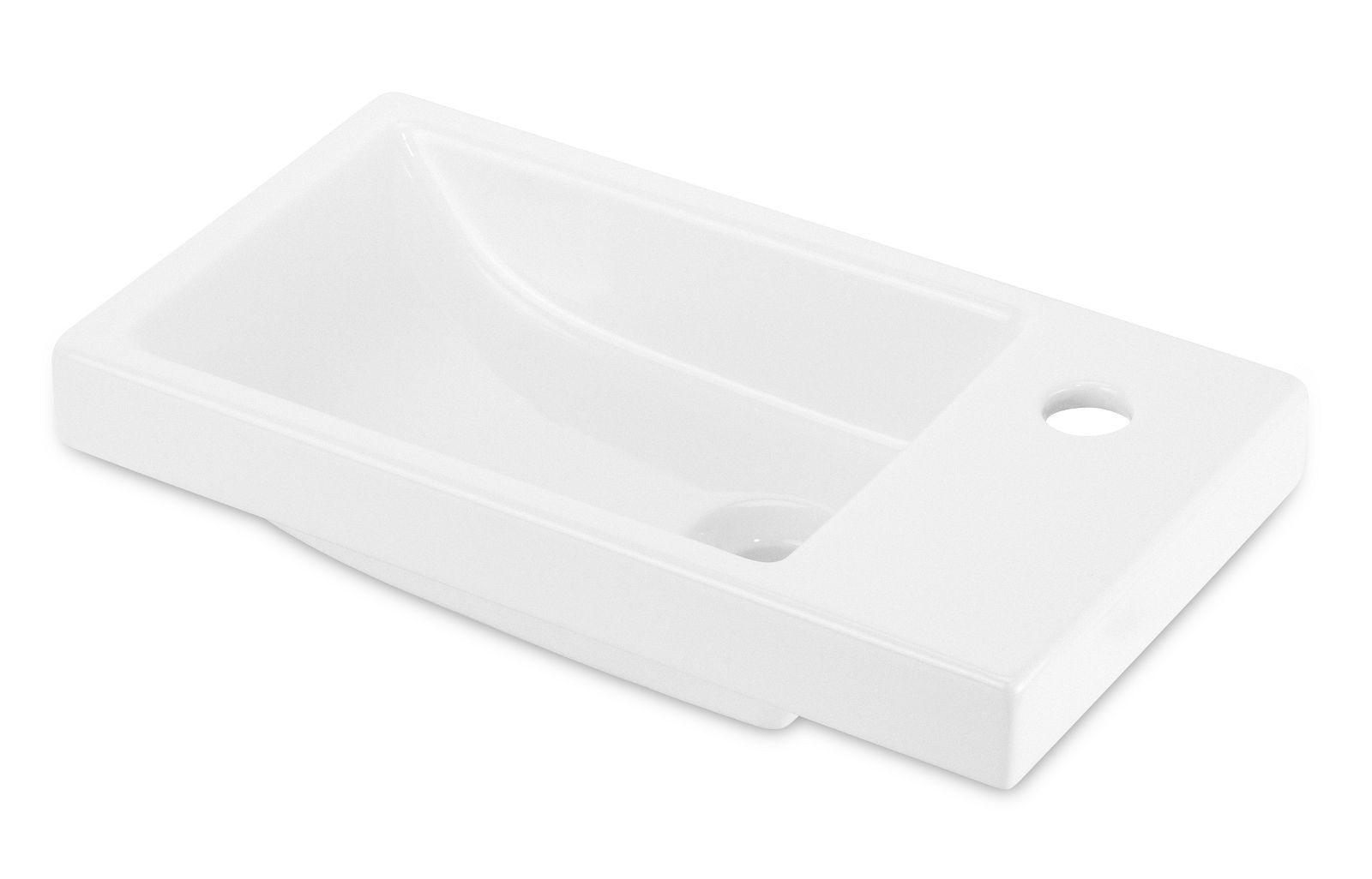 Ceramic washbasin, countertop - CDN_6U4M - Główne zdjęcie produktowe