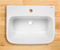 Ceramic washbasin, wall-mounted - CDH_6U5W - Zdjęcie produktowe
