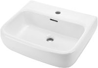 Ceramic washbasin, wall-mounted - CDH_6U5W - Główne zdjęcie produktowe