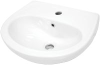 Ceramic washbasin, wall-mounted - CDJ_6U4W - Główne zdjęcie produktowe
