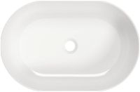 Ceramic washbasin, countertop - CGR_6U6S - Zdjęcie produktowe