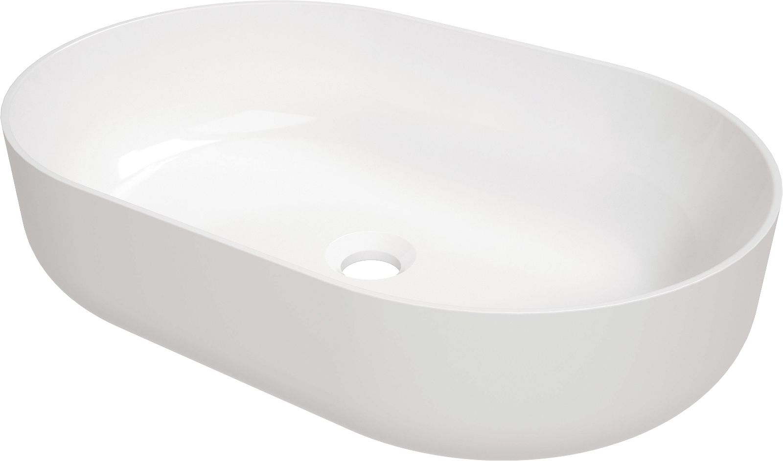 Ceramic washbasin, countertop - CGR_6U6S - Główne zdjęcie produktowe